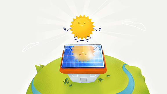 ILLUSTRATION NATURGY SOLAR