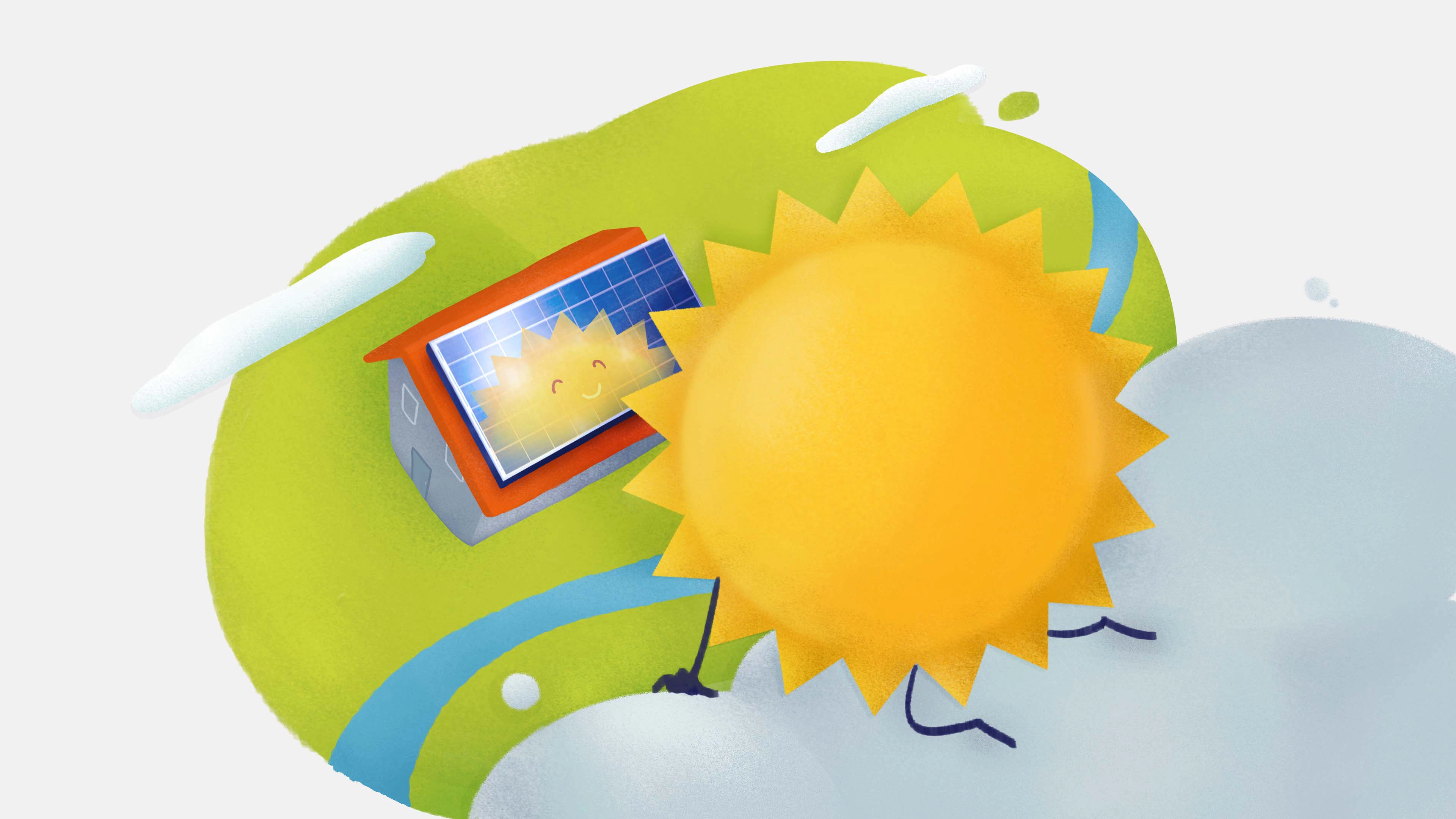 ILLUSTRATION NATURGY SOLAR ASOMADO